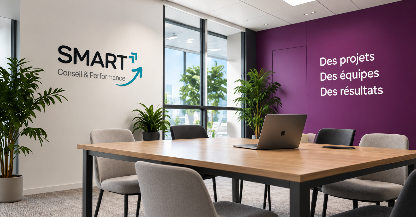 Salle de réunion SMART Conseil & Performance